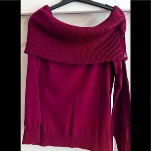 Theory Convertible neck sweater